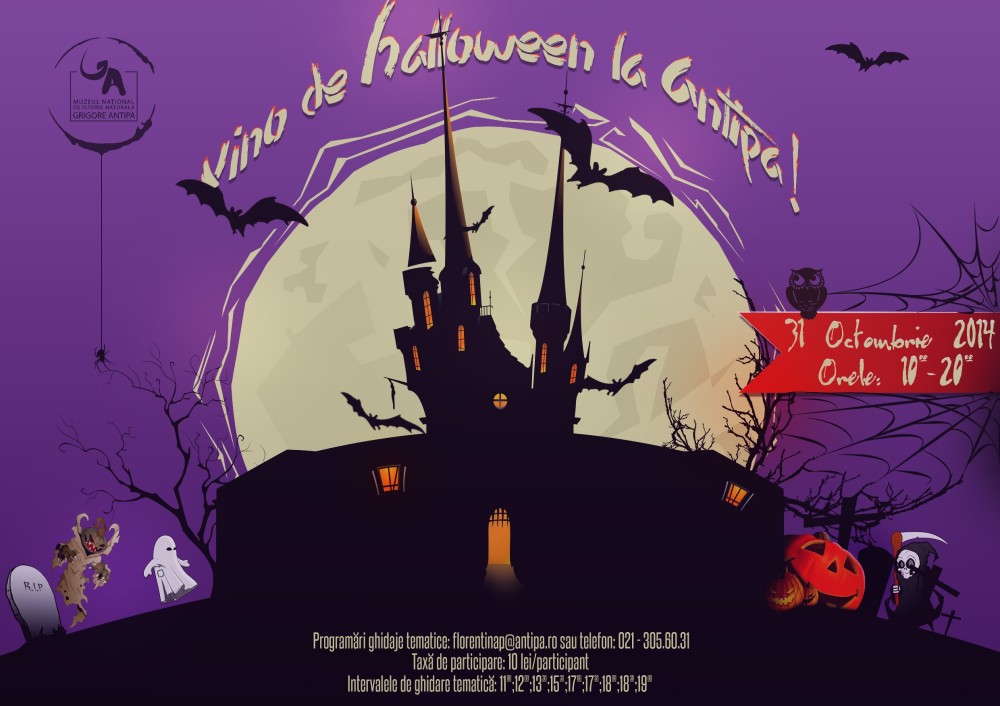 Invitatie de Halloween, la Antipa